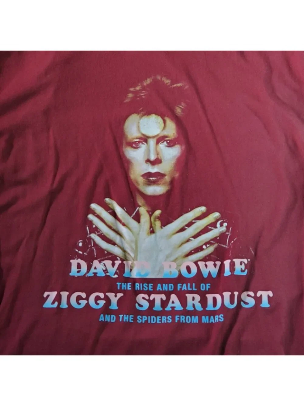 David Bowie The Rise And Fall Of Ziggy Stardust Men's Size Large T-Shirt 2024 - Picture 3 of 5